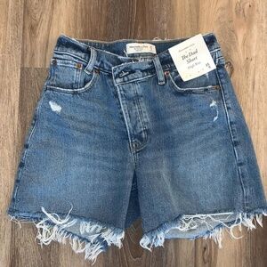 Abercrombie High Rise Dad Shorts